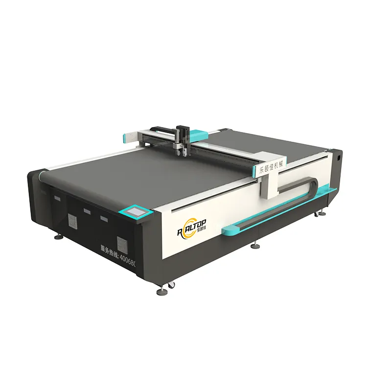 Sistema de máquina de corte de roupas para vestuário, equipamento de corte de tecido têxtil com mesa de coleta CNC com marcação CE