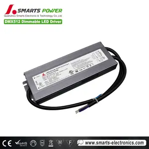 UL 5 каналов 12v 24v 100w RGBW RGBCW RDM ближней бесконтактной связи с регулируемой яркостью led rgb dmx светодиодный драйвер