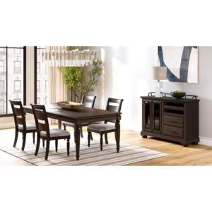 DB Chaise d'appoint contemporaine rembourrée Ladderback pour salons Home Bars Cuisines Salles à manger Matériau PC solide - Product Image 2