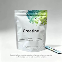 Créatine monohydrate en poudre OEM, complément nutritionnel sportif pour améliorer les performances athlétiques et favoriser la croissance musculaire