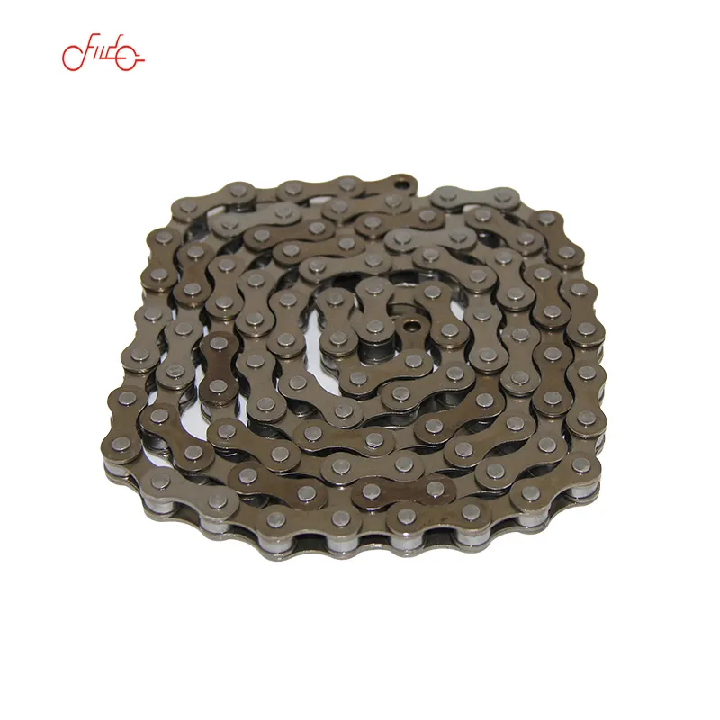 Wholesale High Quality silver bicycle chain replacement bike chain Electric scooter chain Narrow with missing links
