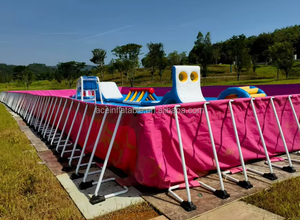 Plateforme flottante gonflable pour chien, en bois, pliable, colorée, pour <span class=keywords><strong>piscine</strong></span>, avec rampe aquatique, pour jeux aquatiques extérieurs, personnalisable - Product Image 6