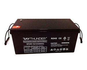 12 فولت 200ah صيانة بطاريات حمضية رصاصية محكمة الغلق - Product Image 3