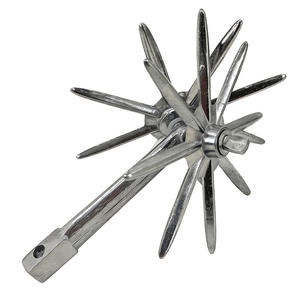 Winslow & Ross-A Mini cultivateur rotatif <span class=keywords><strong>manuel</strong></span>, tête de <span class=keywords><strong>scarificateur</strong></span> de sol avec dents en aluminium détachables - Product Image 3