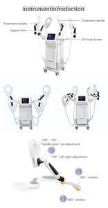 Máquina de Alivio del Dolor para Humanos <span class=keywords><strong>y</strong></span> Animales, con 4 Manijas, Terapia Magnética de Campo Electromagnético Pulsado (PEMF) - Product Image 2