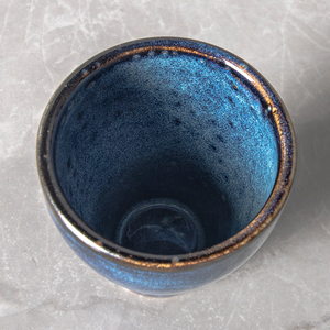 Juego de vajilla de cerámica con logotipo personalizado, conjunto de vajilla informal de té de porcelana reactiva azul de alta calidad para la tarde, restaurantes, <span class=keywords><strong>Bistro</strong></span>, Vintage - Product Image 6
