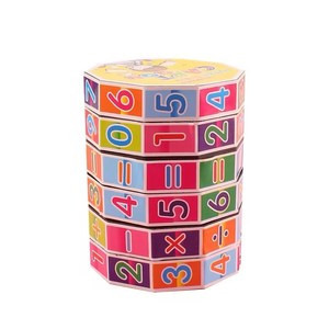 2025 nouveau produit enfants puzzle cube jouet avec addition soustraction <span class=keywords><strong>multiplication</strong></span> et division numéros cube éducation précoce - Product Image 2