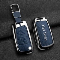 Nouvelle coque de protection en alliage de zinc pour clé de voiture Jetour X70 Plus I-DM, porte-clé télécommande de luxe, accessoires de clé