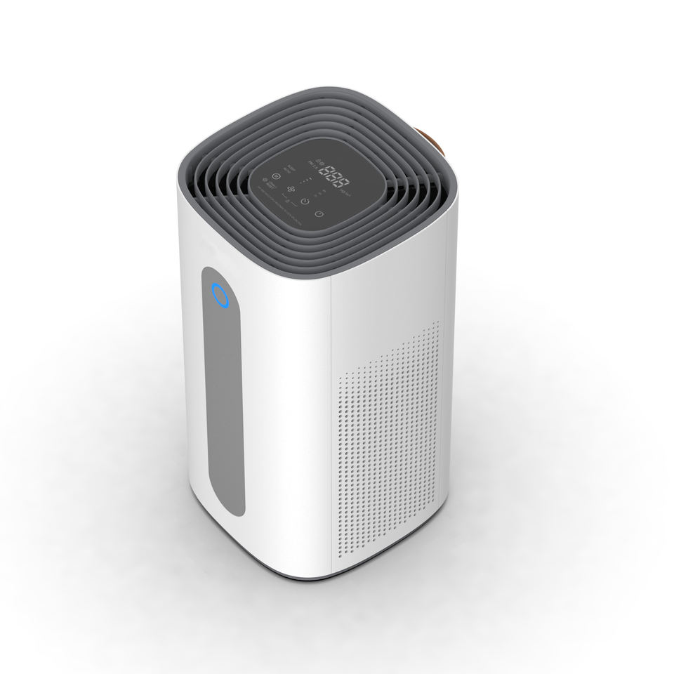 Electric Desktop Air Purifier with HEPA Filter - Image 2