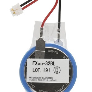 Mitsubishi FX3U-32BL Battery Industrial Use New Disposable <b>Silver</b> Cell Japan - Product Image 2