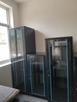 Armoire de serveur de centre de données OEM du fabricant, rack IT 19 pouces DDF 18U 22U 32U 42U, unité d'armoire de commutation réseau intérieure