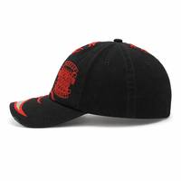 Casquette de baseball vintage Flame, broderie personnalisée, 6 panneaux, sportive, en tissu Dobby, 100% coton, haute qualité, douce, confortable, tendance, pour le quotidien