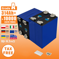 Batterie de stockage d'énergie solaire EV 3.2v 314Ah LiFePO4 8000 cycles Batterie au lithium semi-solide pour véhicules électriques solaires