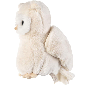 A168, venta al por mayor, búho <span class=keywords><strong>blanco</strong></span> personalizado, juguete de <span class=keywords><strong>peluche</strong></span>, animal de <span class=keywords><strong>peluche</strong></span>, suave peludo, de lujo, ojos brillantes, regalo de cumpleaños, búho nevado de <span class=keywords><strong>peluche</strong></span> - Product Image 4