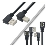 Cable de Extensión USB Tipo B Hembra para Montaje en Panel a Micro Macho