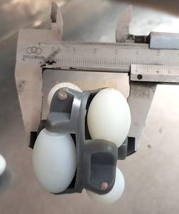 Um plástico moldado diâmetro 52mm espessura 40mm tamanho do furo 8mm 10mm 12mm <span class=keywords><strong>Omni</strong></span> roda para manter a carga em movimento - Product Image 6