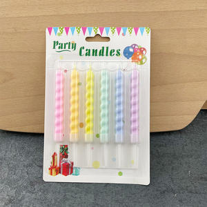 Candeline a Spirale per Compleanno - Decorazioni Colorate Assortite per Torte di Compleanno e Natale - Product Image 2