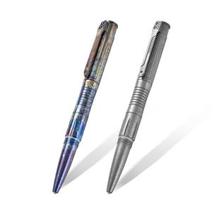 Stylo tactique en alliage de titane pur PioneerEDC pour hommes, stylo de défense personnelle pour l'extérieur, stylo signature, brise-vitre, outil de <span class=keywords><strong>camping</strong></span> et de randonnée - Product Image 1