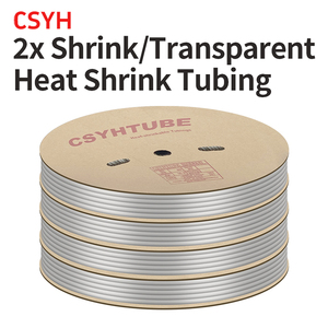 <span class=keywords><strong>Manchon</strong></span> <span class=keywords><strong>isolant</strong></span> thermorétractable transparent CSYH 2:1 pour <span class=keywords><strong>tuyau</strong></span> PE, protection étanche des fils, 25mm 30mm - Product Image 4