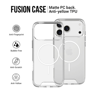 เคสใสแม่เหล็กกันกระแทกอย่างดีสำหรับ iPhone 17/16/15/14/13/12/<span class=keywords><strong>11</strong></span> Pro Max จากโรงงานโดยตรง ผลิตจากอะคริลิก - Product Image 5