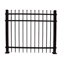 Paneles de Cerca de Acero Galvanizado al por Mayor, Estilo Tradicional, Barrera para Animales, 1,2 m, 1,5 m, 1,8 m, para Patios Escolares y Jardines