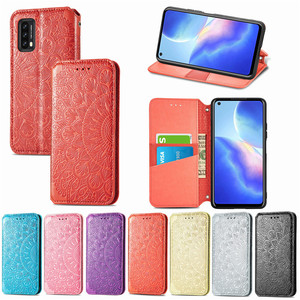Étui en cuir pour téléphone <span class=keywords><strong>Blackview</strong></span> A200 <span class=keywords><strong>Pro</strong></span> A96 A90 A85 A80S A80 Plus A70 A55 OSCAL <span class=keywords><strong>C20</strong></span> Folio Flip Wallet Cover With Card Holder - Product Image 1