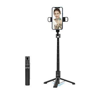 Nuovo P70D luce di riempimento Video supporto universale direzione regolabile <span class=keywords><strong>Smartphone</strong></span> stabilizzare Selfie Stick bastone treppiede Selfie Stick - Product Image 1