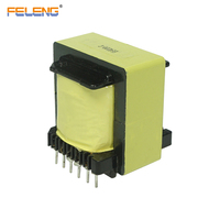 Transformateur d'alimentation UPS haute fréquence vertical à noyau de ferrite EE4220, montage sur bobine PCB pour système SMPS informatique