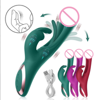 Vibrateur multifonction pour femmes, massage vibrant, masturbation féminine, vibrations, tapotements, orgasme, jouet sexuel pour adultes