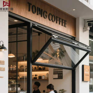 Ventana Plegable Corredera de Aluminio, Popular, de Alta Gama, Personalizable, Insonorizada, Moderna, para Sala de Estar y Dormitorio - Product Image 5