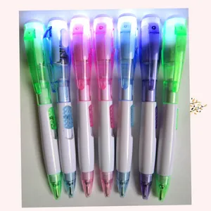 2022 cheap promotion promotional led light pen for promotion with logo