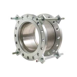 Junta de Expansión de Acero Inoxidable Tipo Brida, Superficie Lisa Redonda, Baja Presión, Diseño Flexible JIS para Aplicaciones de Vapor - Product Image 1