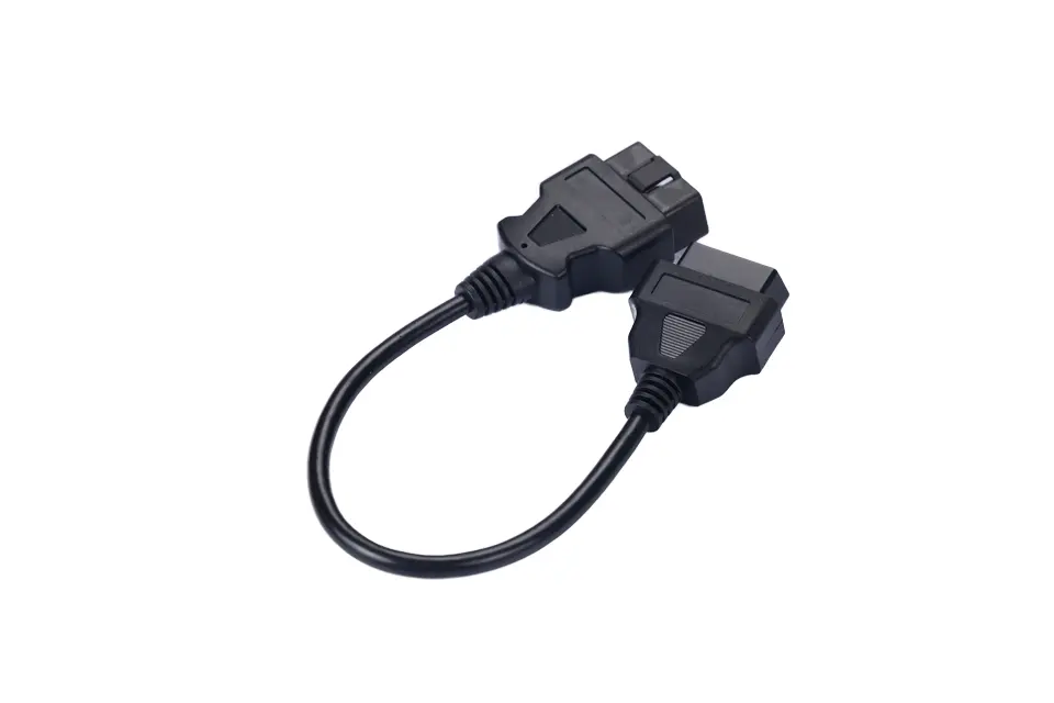 Cable de conexión macho y hembra OBD2 para cable de conexión de diagnóstico automotriz
