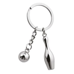 Portachiavi per Auto con Gioco di Bowling, Accessorio Divertente Senza Confezione - Product Image 1