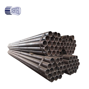 Tần số cao Hàn HFW <span class=keywords><strong>q345c</strong></span> En 10219 s355j2h sch80 đường kính 4 inch ống thép carbon để xây dựng nền móng - Product Image 1