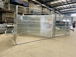 Panneaux incurvés <span class=keywords><strong>de</strong></span> course pour le bétail manipulant l'équipement <span class=keywords><strong>de</strong></span> treillis et <span class=keywords><strong>de</strong></span> portes d'escrime <span class=keywords><strong>de</strong></span> bétail - Product Image 2