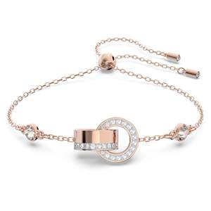 <span class=keywords><strong>Bracelet</strong></span> <span class=keywords><strong>Swarovski</strong></span> Dexera, blanc, finition ton or <span class=keywords><strong>rose</strong></span>_ Vêtements, chaussures et bijoux - Product Image 2