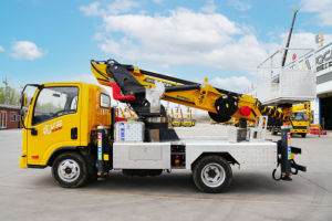 Скидка на автовышку 4x2 JQCM с регулируемой высотой подъема от 20 до 35 метров - Product Image 2