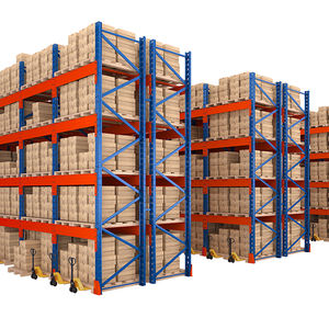 Sistema de Almacenamiento Industrial para Almacenes, Estantería para Paletas de Alta Resistencia, OEM - Product Image 1