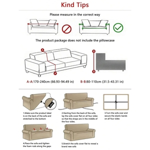 Modern Elastic Waterproof <strong>Sofa</strong> <strong>Cover</strong> for Living Room <strong>Corner</strong> <strong>Sofa</strong>-Full Wrap Non-Slip Machine Washable Fits 1-4 <strong>Seaters</strong> - Product Image 3