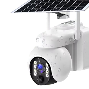 Caméra solaire d'extérieur 4G à <span class=keywords><strong>batterie</strong></span> en mode vidéo permanent Caméra CCTV PZT à carte SIM Wifi avec détection humaine PIR Caméra à vision nocturne - Product Image 1