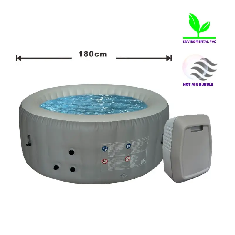 Factory new design hot selling wholesale inflatable spa intex inflatable 4 person hot tub