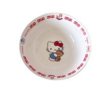 Bol à soupe/ramen en céramique style dessin animé chat mignon, compatible micro-ondes, design inspiré d'Instagram, grande taille