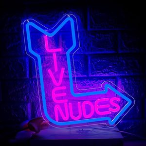 Live Naakten Led Muziek Neon Bord Lampjes Usb Dimmer Muur Kamer Decor Voor <span class=keywords><strong>Game</strong></span> Slaapkamer Verjaardagsfeestjes-Nacht Licht Geschenken - Product Image 1
