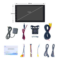 Dropshipping Shopify Reproductor MP5 para Auto de 2 Din con Navegación GPS, Carplay, Android Auto, Radio Estéreo, USB, FM, Bluetooth y Pantalla Táctil