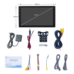 Dropshipping Shopify 2 Din Lecteur MP5 pour voiture, navigation GPS, Carplay, Android Auto, autoradio, USB, FM, Bluetooth, écran tactile - Product Image 1