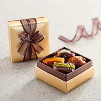 Caja de Lujo Personalizada para Kunafa y Baklava de Restaurante Árabe, Caja para Dulces Kunafa Kanafeh
