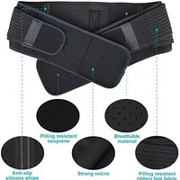 Ceinture sacro-iliaque pour femmes et hommes, soulageant la douleur sciatique, pelvienne, lombaire et du nerf sacral causée par la dysfonction de l'articulation sacro-iliaque