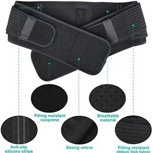 Cinturón Sacroilíaco para Mujeres y Hombres que Alivia el Dolor Ciático, Pélvico, Lumbar y del Nervio Sacro Causado por la Disfunción de la Articulación Sacroilíaca - Product Image 4