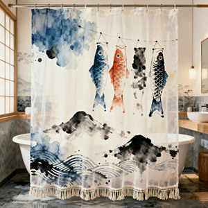 Tela Decorativa de Fondo con Estilo Chino Antiguo, Disponible en Varios Tamaños <span class=keywords><strong>y</strong></span> Diseños Según Personalización. - Product Image 1